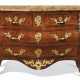 A LOUIS XV ORMOLU-MOUNTED, TULIPWOOD AND PARQUETRY COMMODE - photo 1