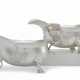 White, Fuller. A PAIR OF GEORGE II SILVER SAUCE BOATS - photo 1