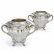 A PAIR OF WILLIAM IV SHEFFIELD-PLATED TWO-HANDLED WINE COOLERS - фото 1