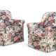 A PAIR OF UPHOLSTERED CLUB CHAIRS - фото 1