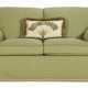 AN UPHOLSTERED TWO SEAT SOFA - Foto 1