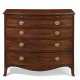 A LATE GEORGE III MAHOGANY CHEST-OF-DRAWERS - photo 1