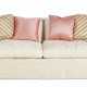 AN UPHOLSTERED TWO-SEAT SOFA - photo 1