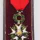 Frankreich : Orden der Ehrenlegion, 9. Modell (1870-1951), Ritterkreuz, im Etui - Luxusausführung. - Foto 1