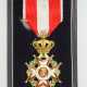 Monaco: Orden des heiligen Karl, 3. Modell (seit 1863), Offizierskreuz, im Etui. - фото 1