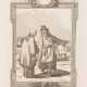 ENGLISCHER GRAVEUR Tätig um 1780/ 1800 'Habits of people in Russia' Kupferstich auf Papier. 33 cm x 21 cm. In Englisch bezeichnet und betitelt. Min. beschädigt - Foto 1
