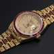 Rolex. ROLEX. A RARE GOLD OYSTERQUARTZ DAY-DATE, DIAMOND AND RUBY-SET WRISTWATCH AND BRACELET, REF. 19168 - photo 1