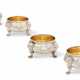 Archambo, Peter. A SET OF FOUR GEORGE II SILVER SALT-CELLARS - фото 1