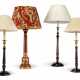 A GROUP OF FOUR TABLE LAMPS - Foto 1