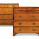TWO VICTORIAN BRASS-MOUNTED TEAK CAMPAIGN CHESTS - Foto 1