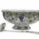Whiting Manufacturing Co.. AN AMERICAN SILVER AND ENAMEL PUNCH BOWL AND LADLE - photo 1