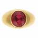 F.J. COOPER SUPERB RUBY AND GOLD RING - Foto 1