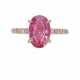 A SUPERB COLORED DIAMOND RING - Foto 1