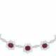 RUBY AND DIAMOND NECKLACE - photo 1