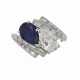 TWIN-STONE SAPPHIRE AND DIAMOND RING - фото 1