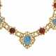 BUCCELLATI AQUAMARINE, CITRINE AND GOLD NECKLACE - photo 1