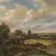 Pieter Lodewijk Francisco Kluyver, Holländische Landschaft mit Windmühle - фото 1