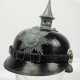 Sachsen: Pickelhaube für Mannschaften - Kammerstück aus Ersatzmaterial. - фото 1