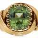 Schlumberger, Jean. TIFFANY & CO. JEAN SCHLUMBERGER PERIDOT AND GOLD RING - photo 1