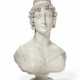 Cesari, Giuseppe. A WHITE MARBLE BUST OF A LADY - photo 1