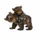 ROSENTHAL Figurengruppe '2 kleine Bären', Marke von 1940. - фото 1