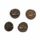 4 antike griechische Münzen - - фото 1