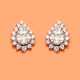 Paar hochfeine Diamant-Ohrringe - фото 1