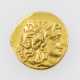 Königreich Makedonien / Gold - Goldstater 88-86 v.Chr. / Tomis, Mithridates VI., Avers: Kopf Alexander III. n.r., - photo 1
