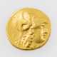 Königreich Makedonien / Gold - Goldstater ca. 325 v.Chr., Alexander III., Avers: Athenakopf n.r., - фото 1