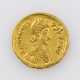 Spätantike / Gold - Solidus 408-423 n. Chr. / Ravenna, Honorius, Avers: Büste des Honorius n.r., - Foto 1