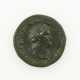 Röm. Kaiserzeit / Bronze - Sesterz 63 n.Chr. / Rom, Avers: Büste des Nero n.r., - Foto 1
