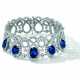 Cartier. IMPORTANT SAPPHIRE AND DIAMOND NECKLACE, CARTIER - фото 1