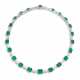 Fred. EMERALD AND DIAMOND NECKLACE, FRED - photo 1