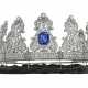 IMPORTANT 19TH CENTURY SAPPHIRE AND DIAMOND CROWN - Foto 1