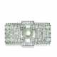 Chaumet. ART DECO NATURAL PEARL AND DIAMOND BROOCH, CHAUMET - photo 1