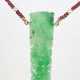 antike Jade-Schnitzerei an Rubinkette - фото 1