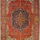Äußerst seltener antiker übergroßer Heriz-Teppich - Foto 1