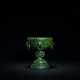 A SPINACH-GREEN JADE `CHRYSANTHEMUM` STEM BOWL - photo 1