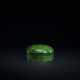 A MUGHAL SPINACH-GREEN JADE OVAL BOX AND COVER - photo 1