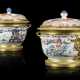 A PAIR OF FRENCH ORMOLU-MOUNTED IMARI PORCELAIN VASES AND COVERS - фото 1