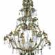 A NORTH ITALIAN GILT-METAL MOULDED AND CUT-GLASS TWELVE-LIGHT CHANDELIER - photo 1