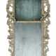 A GEORGE II WHITE-PAINTED PIER MIRROR - фото 1