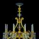 A FRENCH ORMOLU AND CUT-CRYSTAL GLASS TWELVE-LIGHT CHANDELIER - photo 1