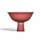 A SACRIFICIAL-RED GLAZED STEM BOWL - фото 1