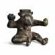A VERY RARE LARGE GREY STONE BEAR-FORM STAND - фото 1