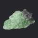 A SPECIMEN OF MINT GREEN AND GREY FLUORITE - фото 1