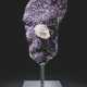 AN ATTRACTIVE SPECIMEN OF AMETHYST WITH CENTRAL CALCITE POINT - фото 1