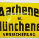 Emailieschild Aachener und Münchener Versicherung. - photo 1