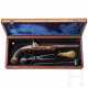 Lange Perkussionspistole im Kasten, Belgien, um 1850 - photo 1