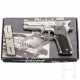 Smith & Wesson Modell 659, "9 mm 14-Shot Autoloading Pistol Stainless", im Karton - фото 1